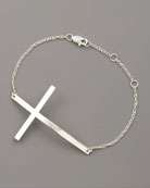 Tai Cubic Zirconia Cross Bracelet   