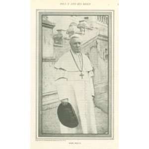  1911 Joseph Sarto Pope Pius X His Reign 