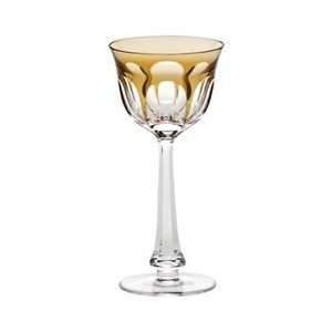  Moser Crystal Lady Hamilton Aurora Hock Wine Glass 