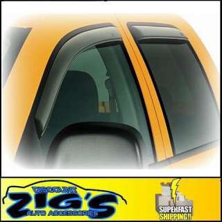 AVS Inside Channel Vent Shades / Rainguards for 05 12 Toyota Tacoma 