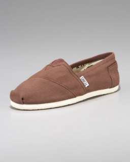 Classic Canvas Slip On, Chocolate