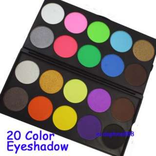 La paleta de eye shadow de color de profesional 20 compone NUEVO