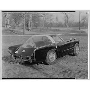  Photo Raymond Loewys Jaguar car. View V 1956