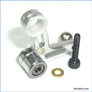  Aluminum Bell Crank, Silver T REX 450 V2 Toys & Games