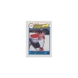    1983 84 O Pee Chee #365   Rod Langway HL Sports Collectibles