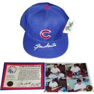 Ron Santo Chicago Cubs Autographed Hat
