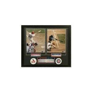 Sammy Sosa and Mark Mcgwire Framed Rivalry Picture