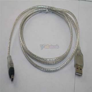 5ft USB to IEEE 1394 mini 4 Pin Firewire adapter Cable  