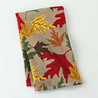 SONOMA life + style Maple Leaf Kitchen Towel