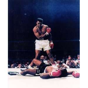  Muhammad Ali over Sonny Liston 16 x 20 Photograph 