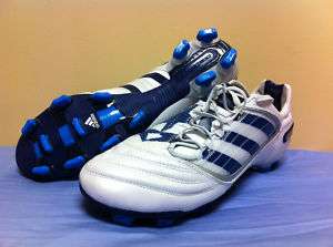Adidas Predator X FG CL Mens Soccer Cleat White/Blue  