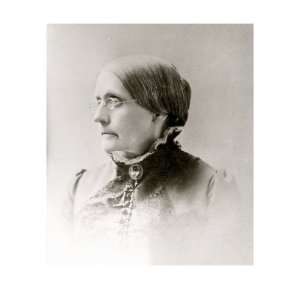  Susan B. Anthony, American Womens Rights Pioneer in 1870s 