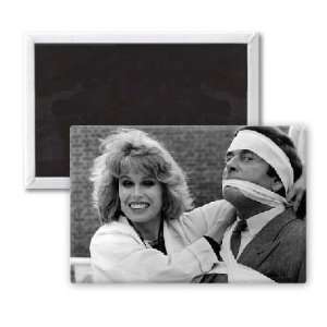  Joanna Lumley with Terry Wogan   3x2 inch Fridge Magnet 