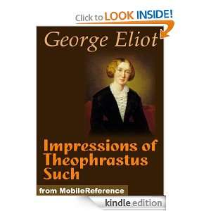Impressions of Theophrastus Such (mobi) George Eliot  