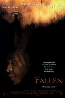 FALLEN MOVIE POSTER DS ORIGINAL 27x40 DENZEL WASHINGTON  