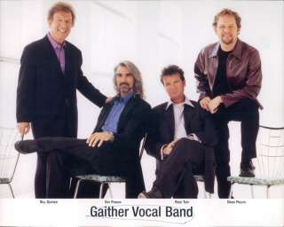   10 press photograph of Gaither Vocal Band from Jan. 14, 2001