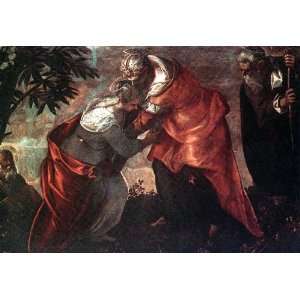    Acrylic Fridge Magnet Tintoretto The Visitation