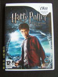 Harry Potter & The Half Blood Prince Nintendo Wii Game  