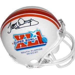 Tony Dungy Indianapolis Colts Autographed SB XLI Mini Helmet