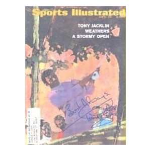  Tony Jacklin (Golf) autographed Sports Illustrated 