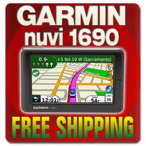 GARMIN nüvi 1690 4.3 GPS Navigation with 2 Year Free nüLink 