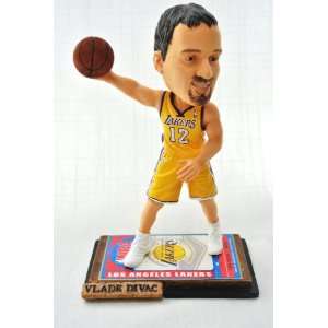  LA Lakers NBA #12 Vlade Divac rare ticket base action 