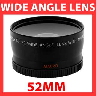 45x Professional Wide Angle Lens For Canon / Nikon Digital Slr 