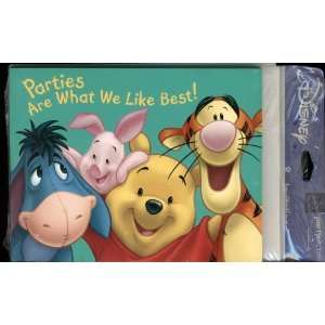 Walt Disneys Winnie The Pooh Party Invitations   8 Pack   Parties Are 
