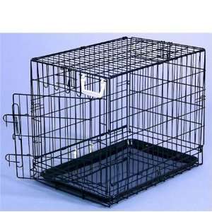  Black Fold Down Wire Dog Crate   Giant