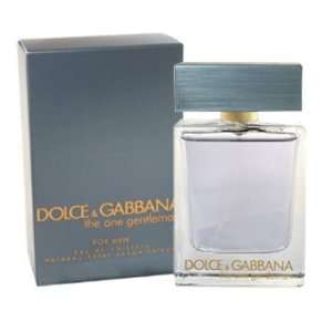 DOLCE & GABBANA THE ONE GENTLEMAN Cologne. EAU DE TOILETTE SPRAY 1.6 