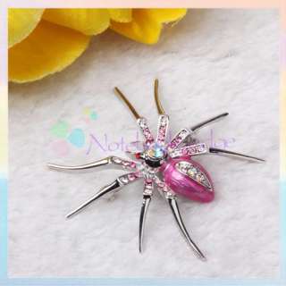   Spider Widow Animal Brooch Pin Bag Hat Clip Party Xmas Gift  