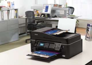  Epson WorkForce 600 Wireless All in One Printer (Black 