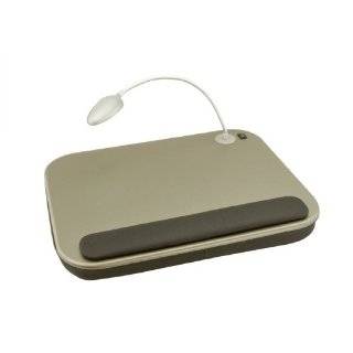  SPI Lapdesk with Reading Light and Wrist Support, Black 