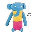 kawaii elephant body pillow plush toy comfort bedding cushion
