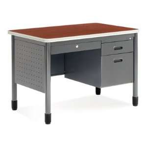 Executive Series Single Pedestal Sales Desk