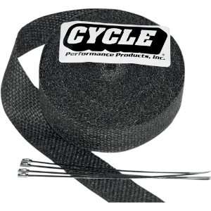  Cycle Performance Exhaust Pipe Wrap Exhaust Wrap Black 2 