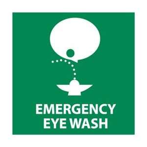 S50R   Emergency Eye Wash, 7 X 7, .050 Rigid Plastic  