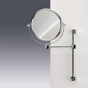   Wall Mounted Double Face 3x, 5x, or 7x Brass Magnifying Mirror 991402