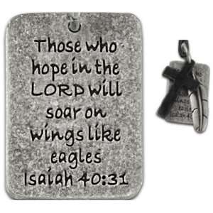  Faith Gear Necklace   Wings As Eagles