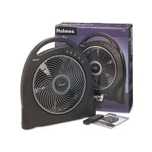  Holmes° Three Speed Remote Power Floor Fan