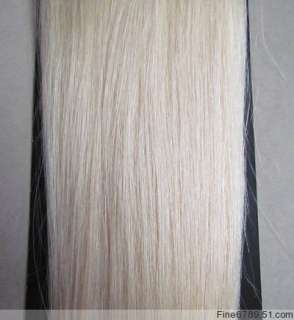 20 Human Hair Extension Nail Tip 100S 0.5g/S Blond #60  