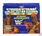 1991 WWF Euroflash Wrestling Stickers Pack From Box