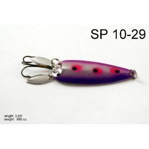  Spoon Fishing Lure with 2 Side Spoons for Northern Pike, Salmon 