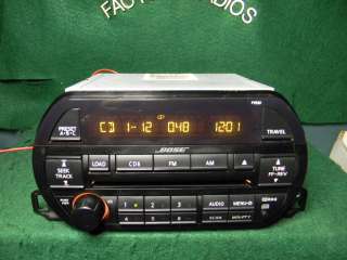   BOSE 6 CD Changer Radio PY030  Ipod AuX SAT external in  