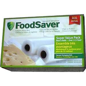  Tilia FoodSaver 6 rools (4 rolls 11 x 18 and 2 rolls 8 