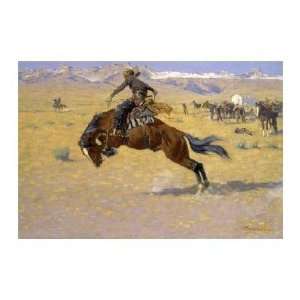 Frederic Remington   Cold Morning In The Range Giclee  