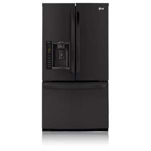   24.7 Cu. Ft. French Door Refrigerator   Smooth Black