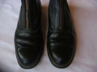 men s vintage a m kroop sons zipper jodhpur boots riding boots color 