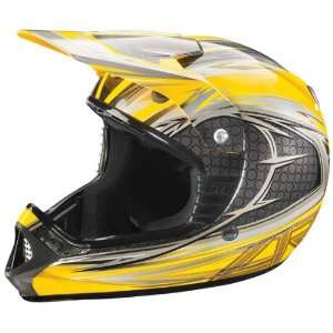  Z1R Rail Fuel Motocross Helmet Yellow XXS Automotive