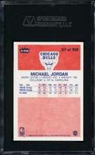1986 87 Fleer #57 Michael Jordan SGC 98 GEM MINT  